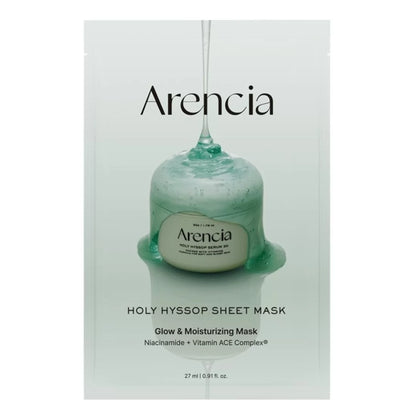 Arencia - Holy Hyssop Sheet Mask 27ml