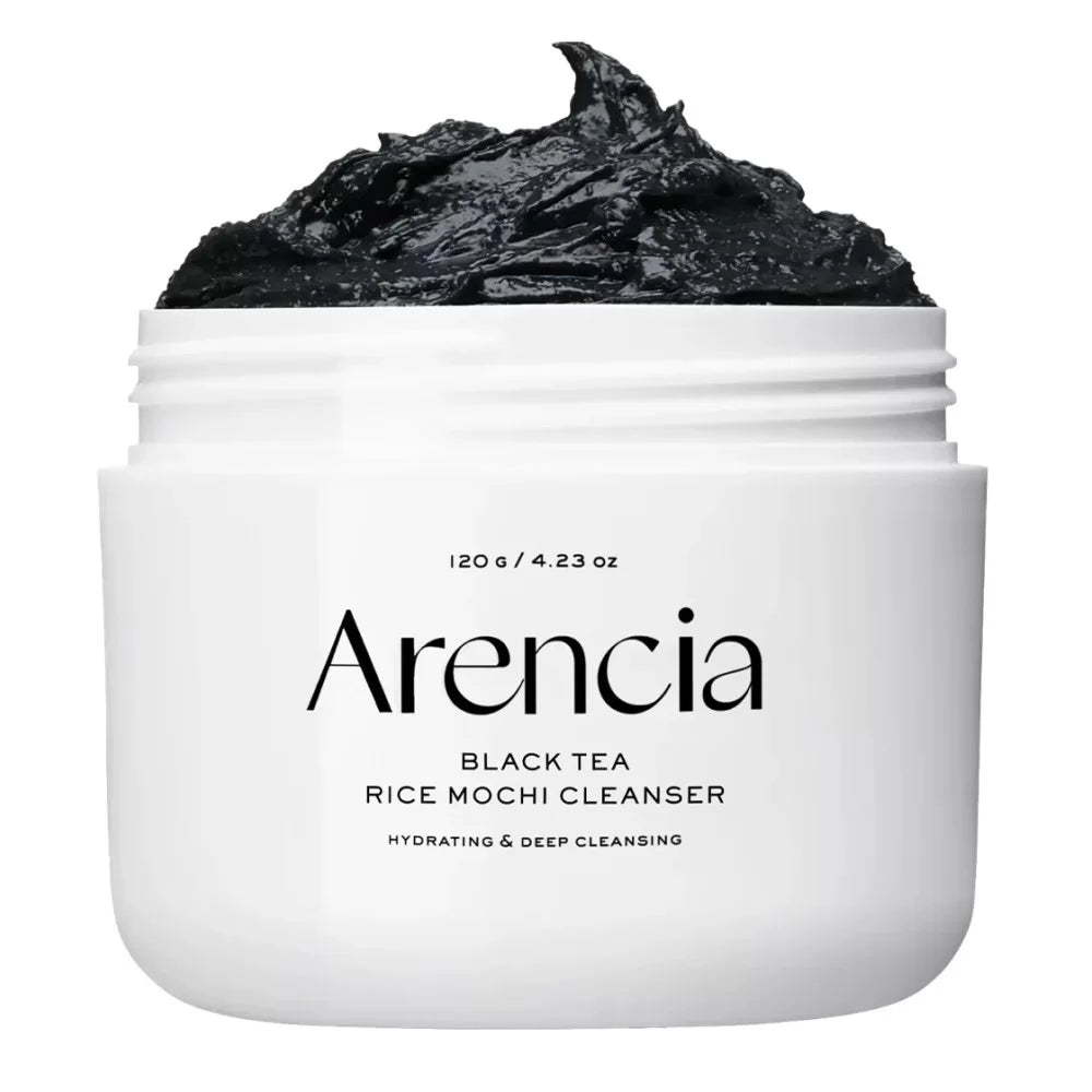 Arencia - Black Tea Rice Mochi Cleanser 120g
