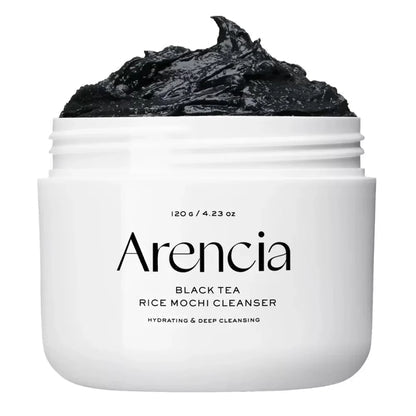 Arencia - Black Tea Rice Mochi Cleanser 120g