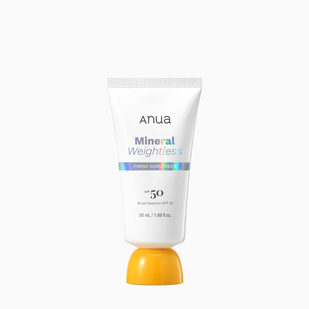Anua - Mineral Weightless Finish Sunscreen SPF 50 PA+++ 50ml