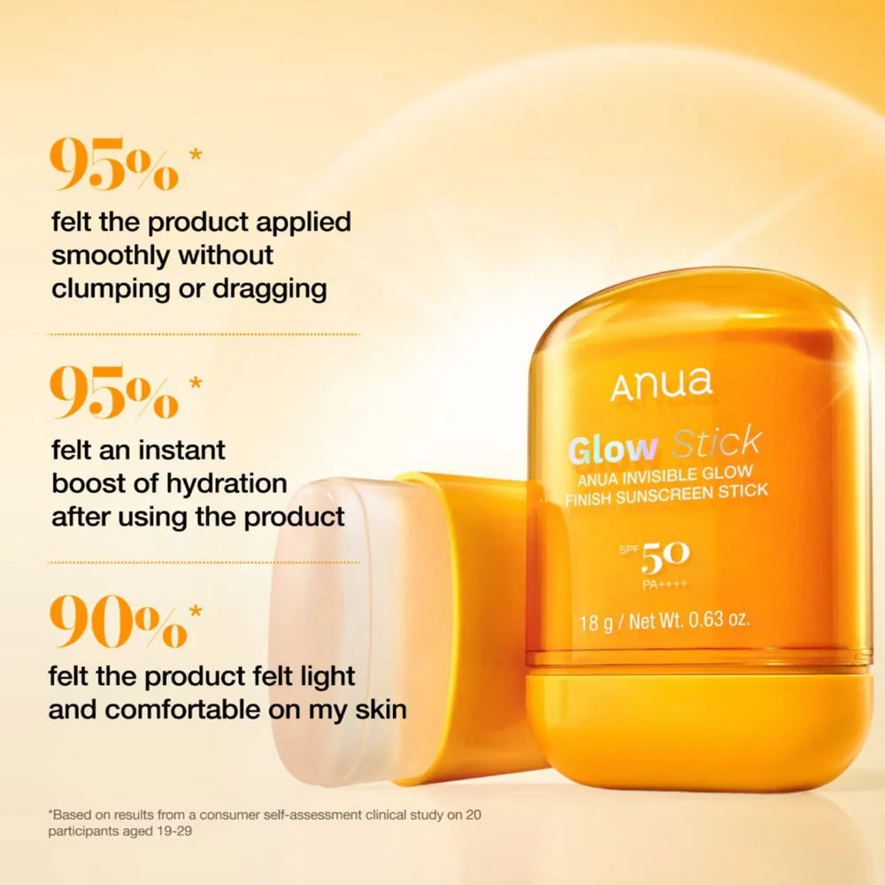 Anua - Invisible Glow Finish Sunscreen Stick SPF 50 PA++++ 18g