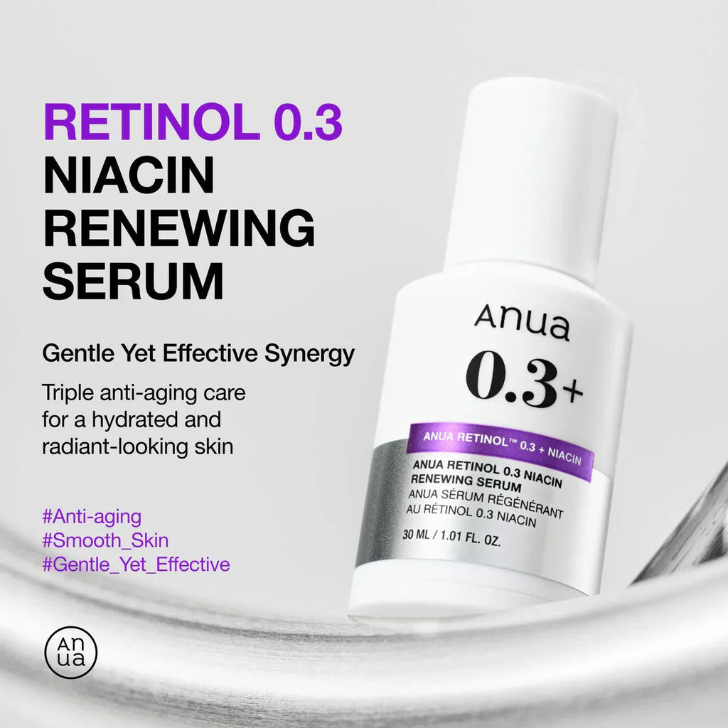 Anua - Retinol 0.3 + Niacin Renewing Serum 30ml