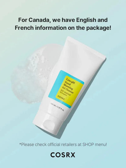 Cosrx - Low Ph Good Morning Gel Cleanser 150ml