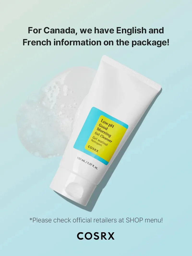 Cosrx - Low Ph Good Morning Gel Cleanser 150ml