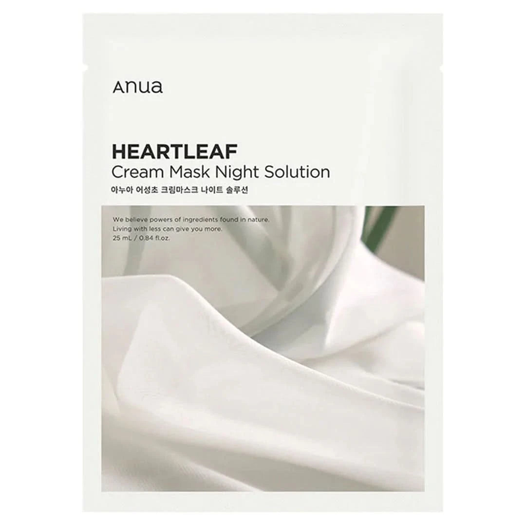 Anua - Heartleaf Cream Mask Night Solution