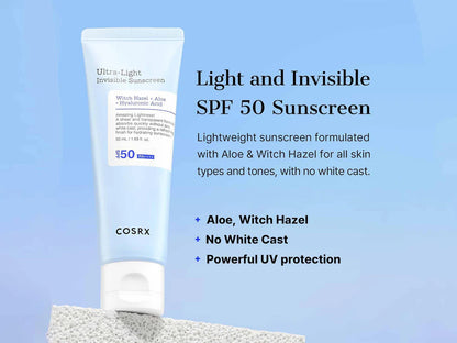 Cosrx - Ultra Light Invisible Sunscreen 50ml