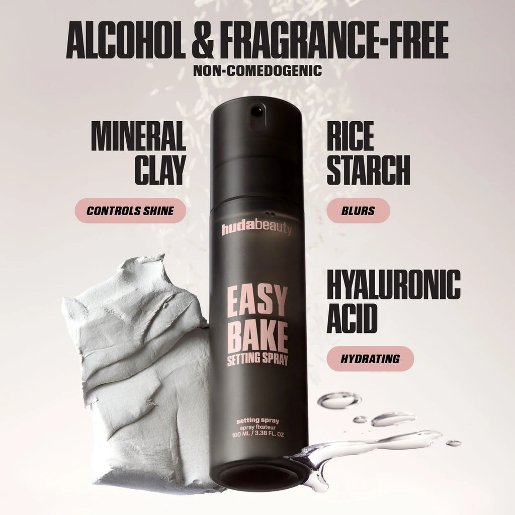 Huda Beauty - Easy Bake Blurring Setting Spray with 16-Hour Wear 100ML