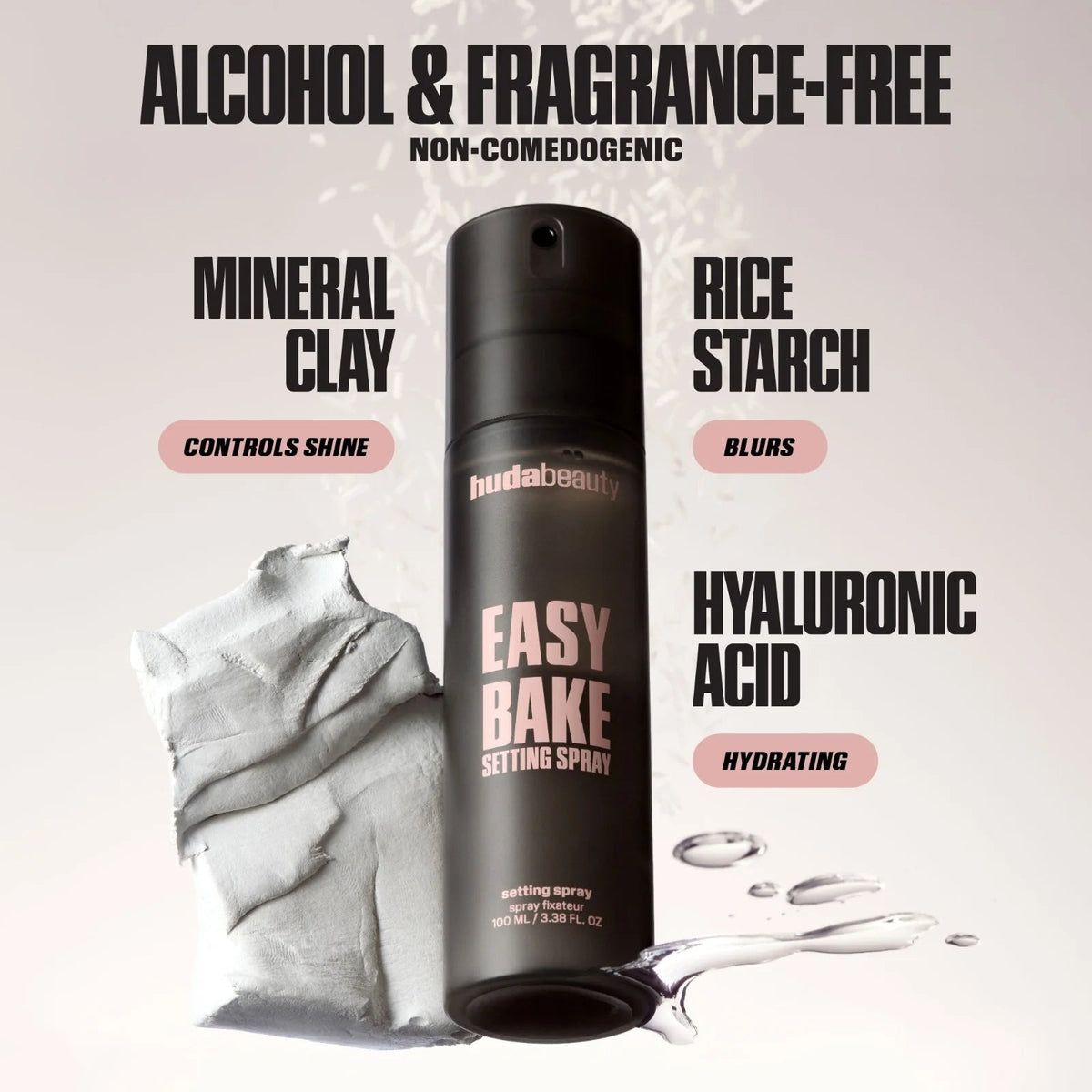 Huda Beauty - Easy Bake Blurring Setting Spray with 16-Hour Wear 100ML