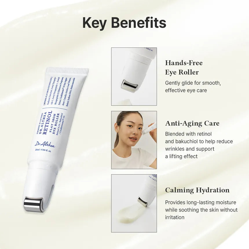 Dr Althea - Retinol Flat Iron Eye Roller 25ml
