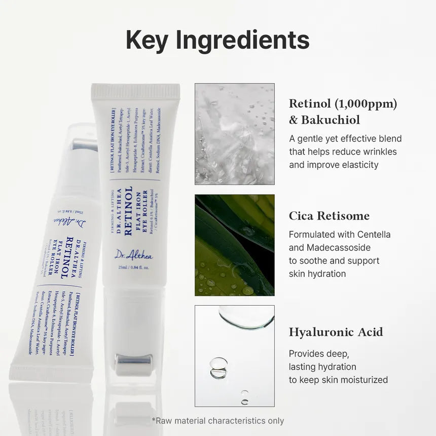 Dr Althea - Retinol Flat Iron Eye Roller 25ml