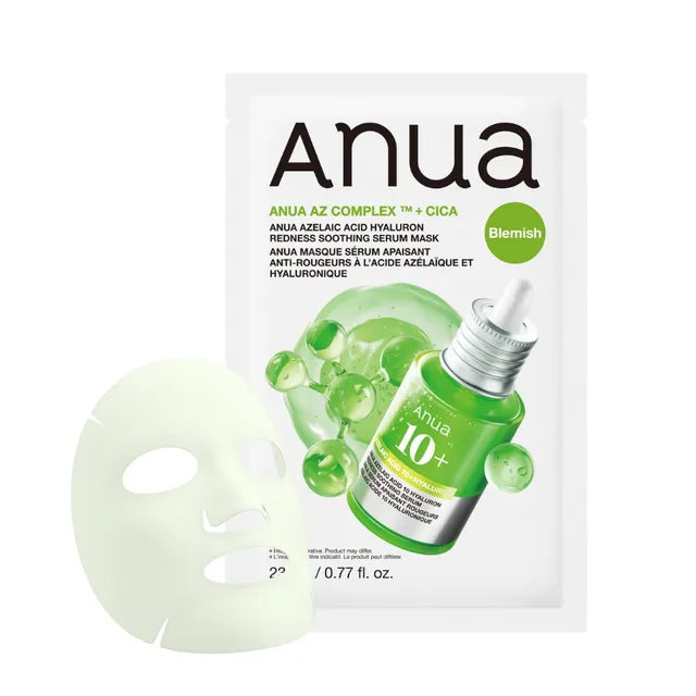 Anua - Azelaic Acid 10 Hyaluron Redness Soothing Serum Mask 23ml