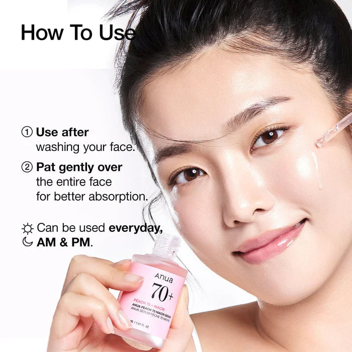 Anua - Peach 70 Niacin Serum 30ml