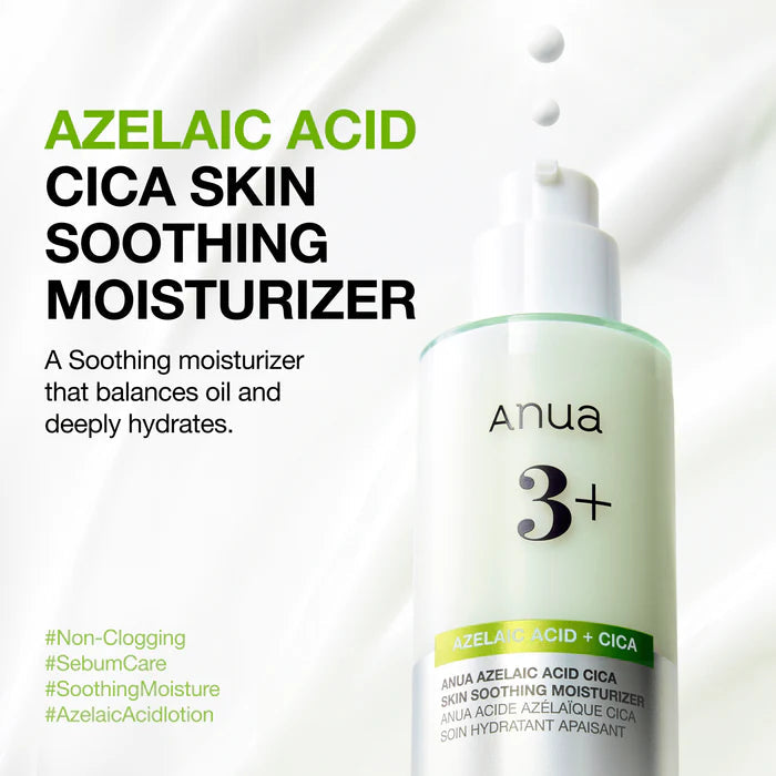 Anua - Azelaic Acid Cica Skin Soothing Moisturizer 100ml