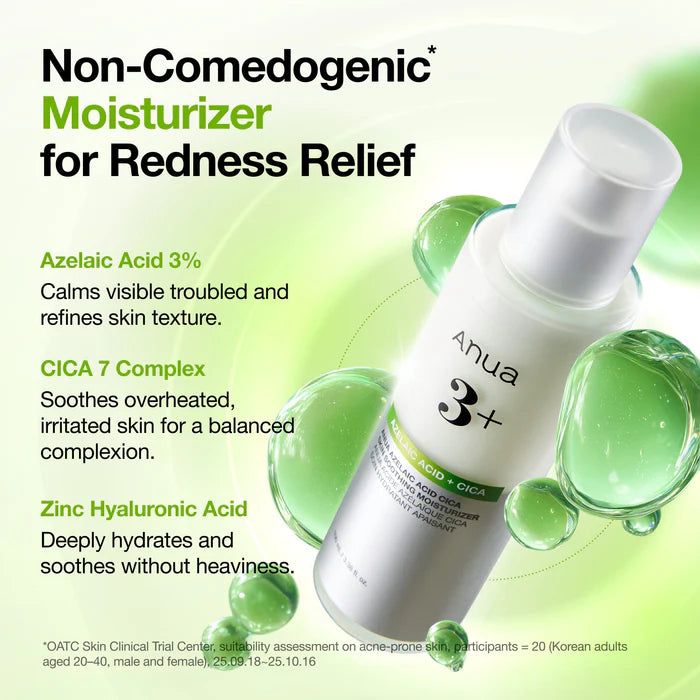 Anua - Azelaic Acid Cica Skin Soothing Moisturizer 100ml