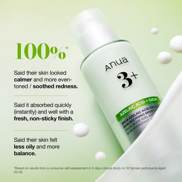 Anua - Azelaic Acid Cica Skin Soothing Moisturizer 100ml