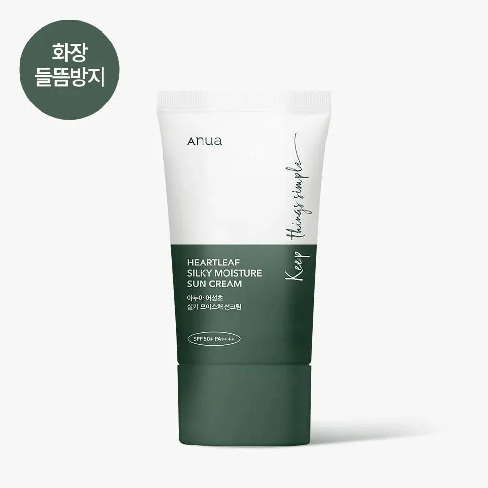 Anua - Heartleaf Silky Moisture Sun Cream 50ml