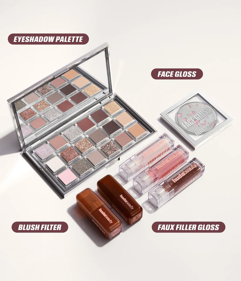 Huda Beauty Ice Nude Face Gloss 4g Frostbite